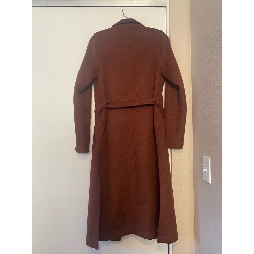 A&F wool trench coat